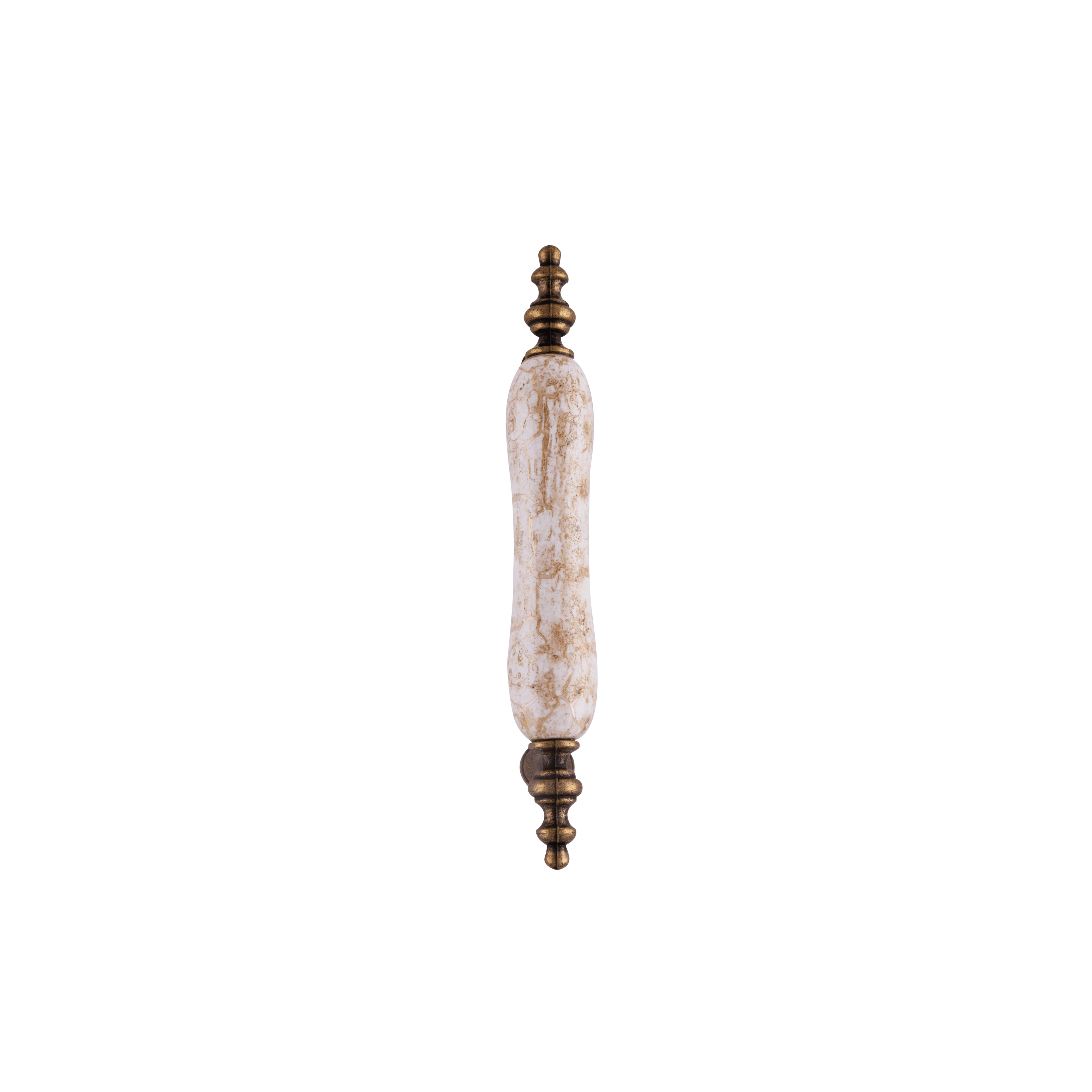 Rennaisance Handle Handles 140mm / White / Ceramic - M A N T A R A