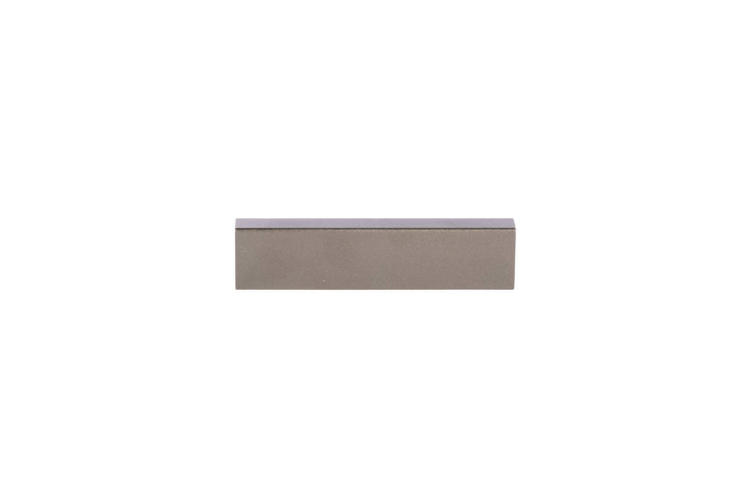 Rhea handle AL-0005, grey aluminum, L80mm CC64mm, brushed finish, for kitchen drawers &amp; cabinets by Mantara