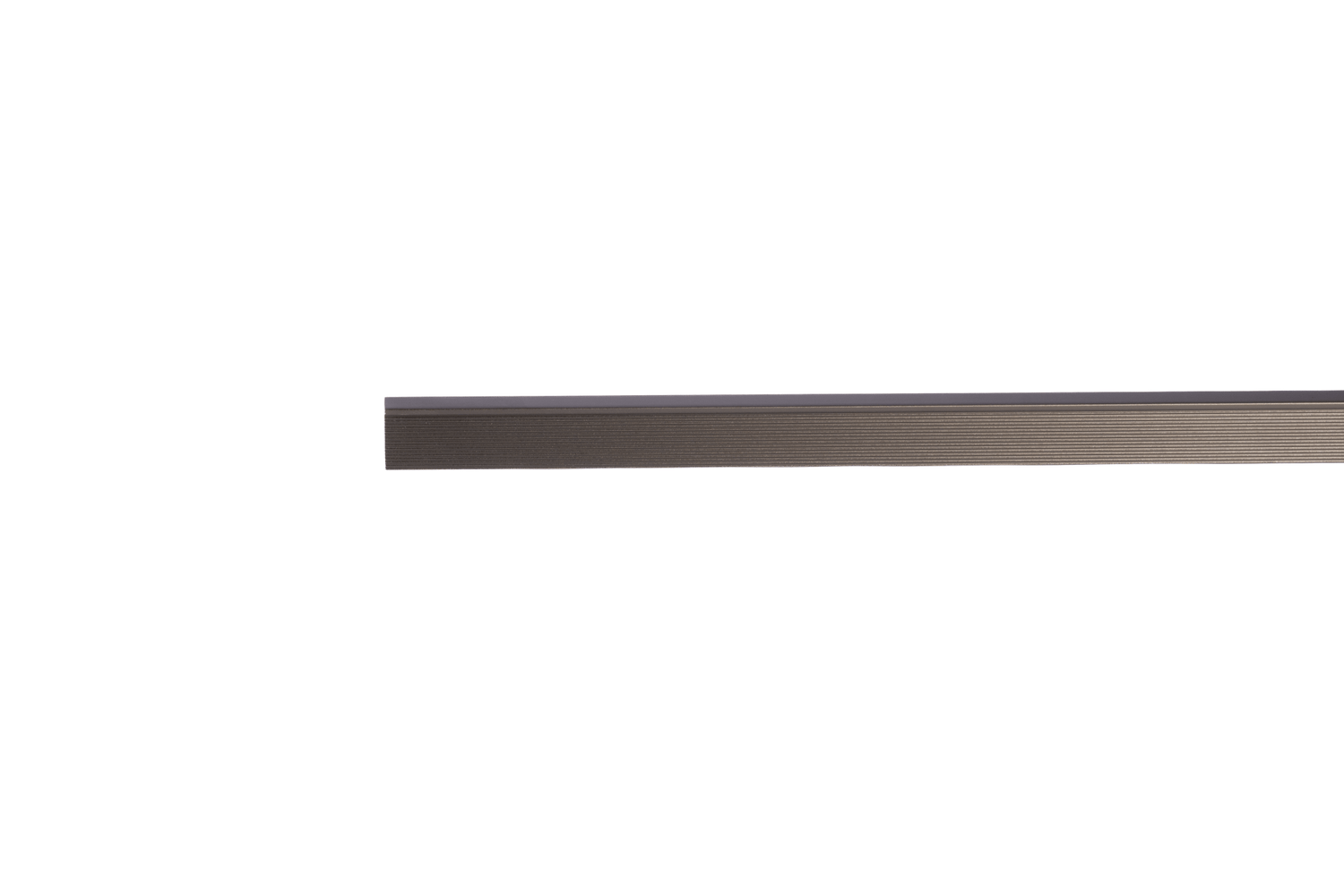 Rhea handle AL-0005, grey aluminum, L1100mm CC528mm, brushed finish, for wardrobes &amp; dressers by Mantara