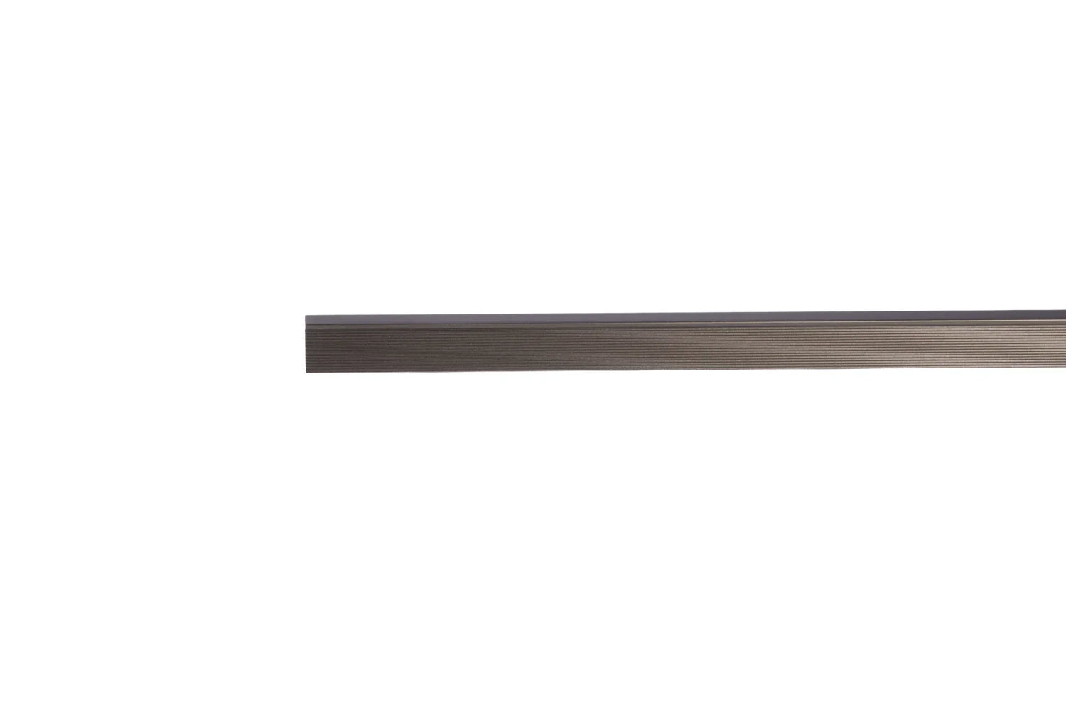 Rhea handle AL-0005, grey aluminum, L1100mm CC528mm, brushed finish, for wardrobes &amp; dressers by Mantara