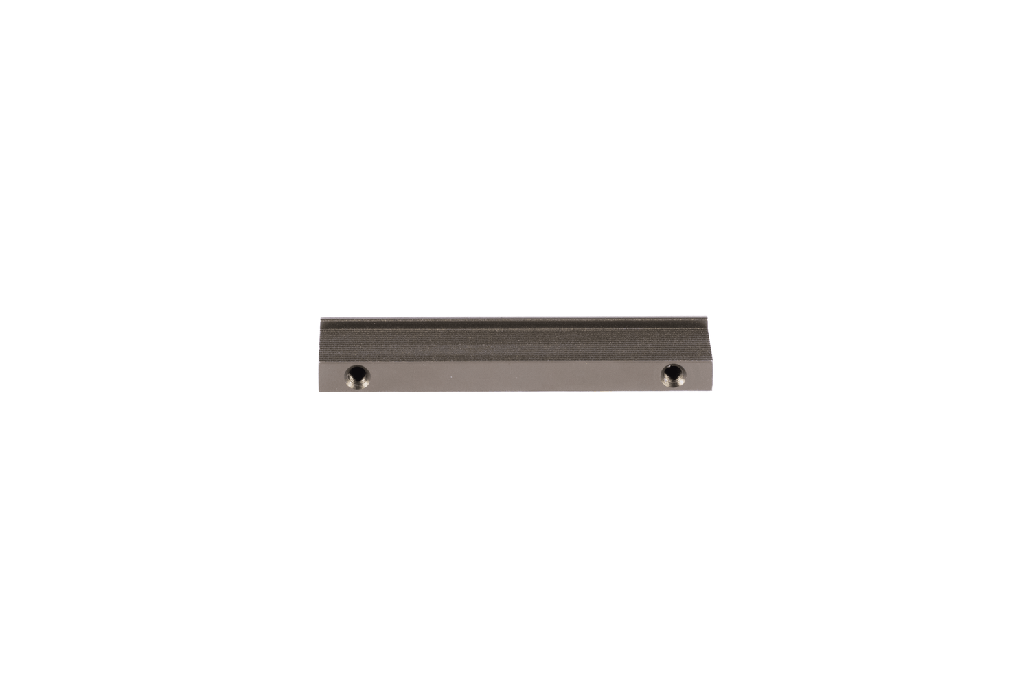 Rhea handle AL-0005, grey aluminum, L80mm CC64mm, brushed finish, for kitchen drawers &amp; cabinets by Mantara