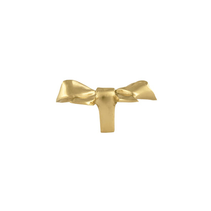 Ribbon Knob Knob 55mm / Gold / Brass - M A N T A R A