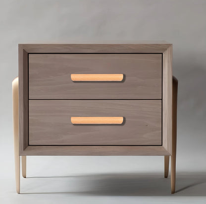 Mantara Salvan Handle W-0047 is a modern beech wood handle, ideal for kitchen drawers, dresser drawers.