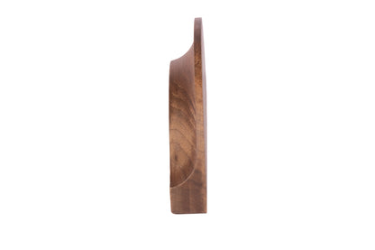 Mantara Samara Handle W-0051 is a modern walnut wood handle, ideal for kitchen drawers, dresser drawers.