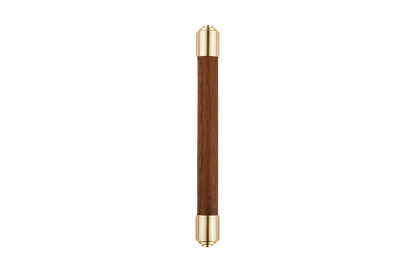 Mantara Sapience Handle W-0027 is a modern brown  wooden handle, ideal for kitchen and dresser drawers.