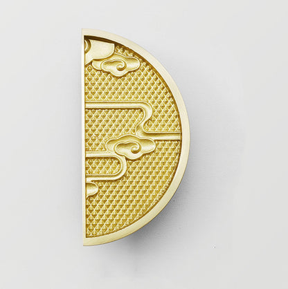 Shan Shui Knob (M) Handles 140mm / Gold / Brass - M A N T A R A
