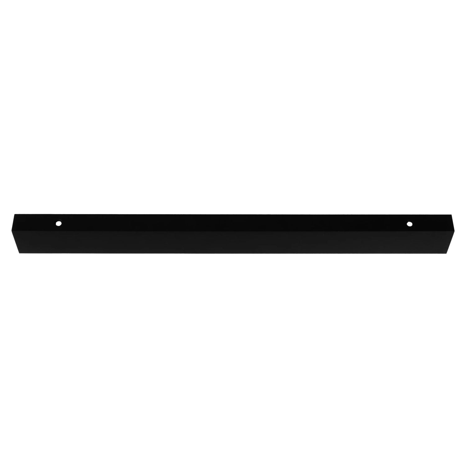 The Mantara AL-0004 Shingle Handle is a modern black aluminum alloy handle with a matte finish, ideal for wardrobes and kitchens.
