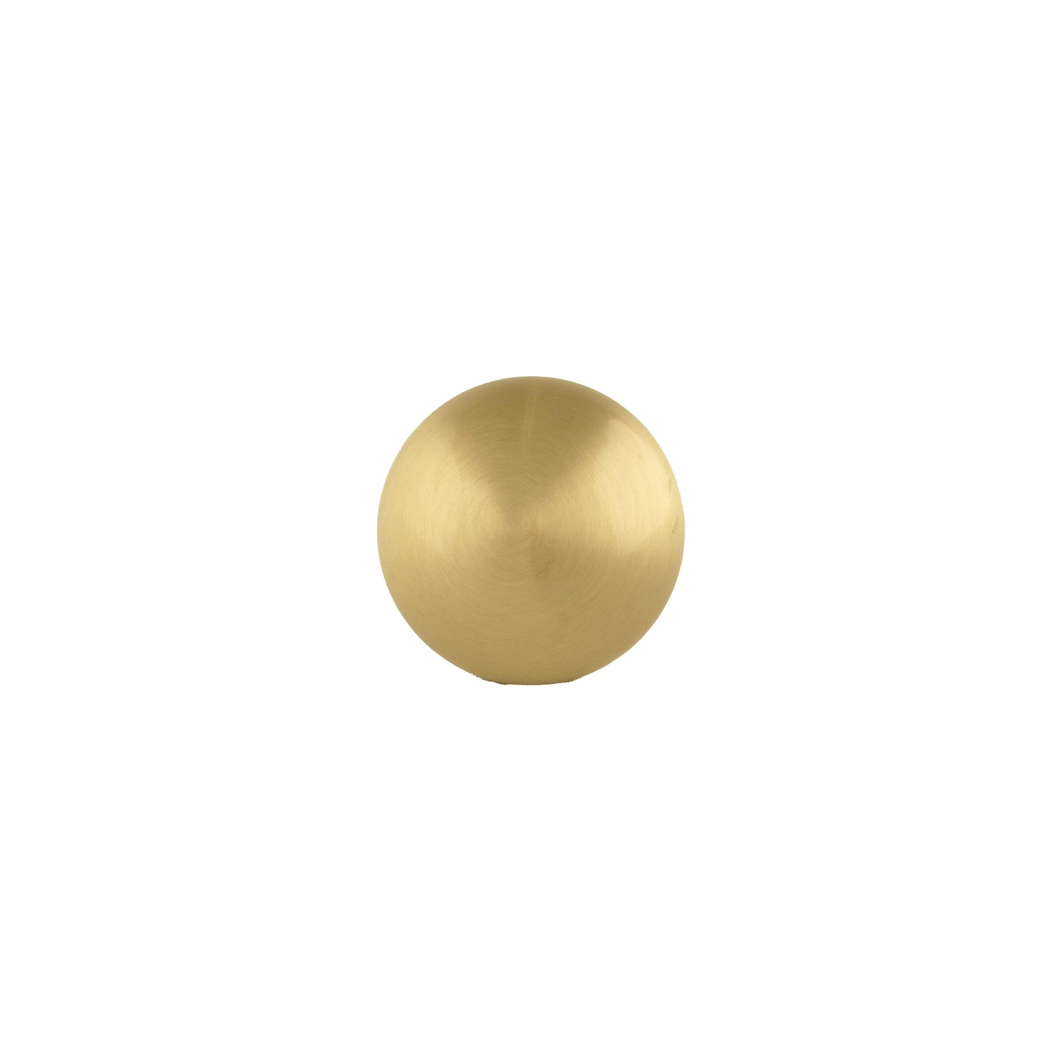 Mantara Shroom Knob B-0100 is a modern solid brass knob in brushed gold, perfect for kitchens, cabinets, and furniture.
