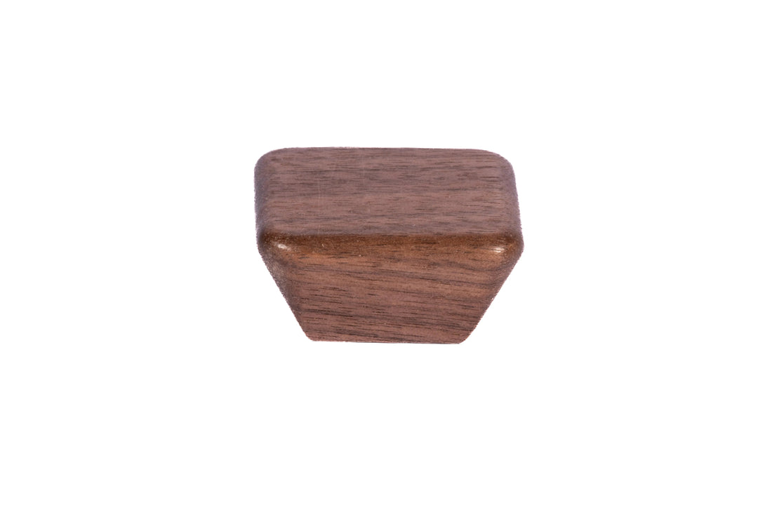Mantara Sylvan Knob W-0045 is a modern walnut wood knob, ideal for kitchen drawers, dresser drawers.