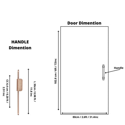 Mantara Talea Handle Z-0032 is a modern zinc handle in brushed rose gold finish, ideal for kitchen and dresser drawers.