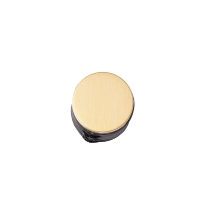 Tanner knob Knob 20mm / Black / Leather - M A N T A R A