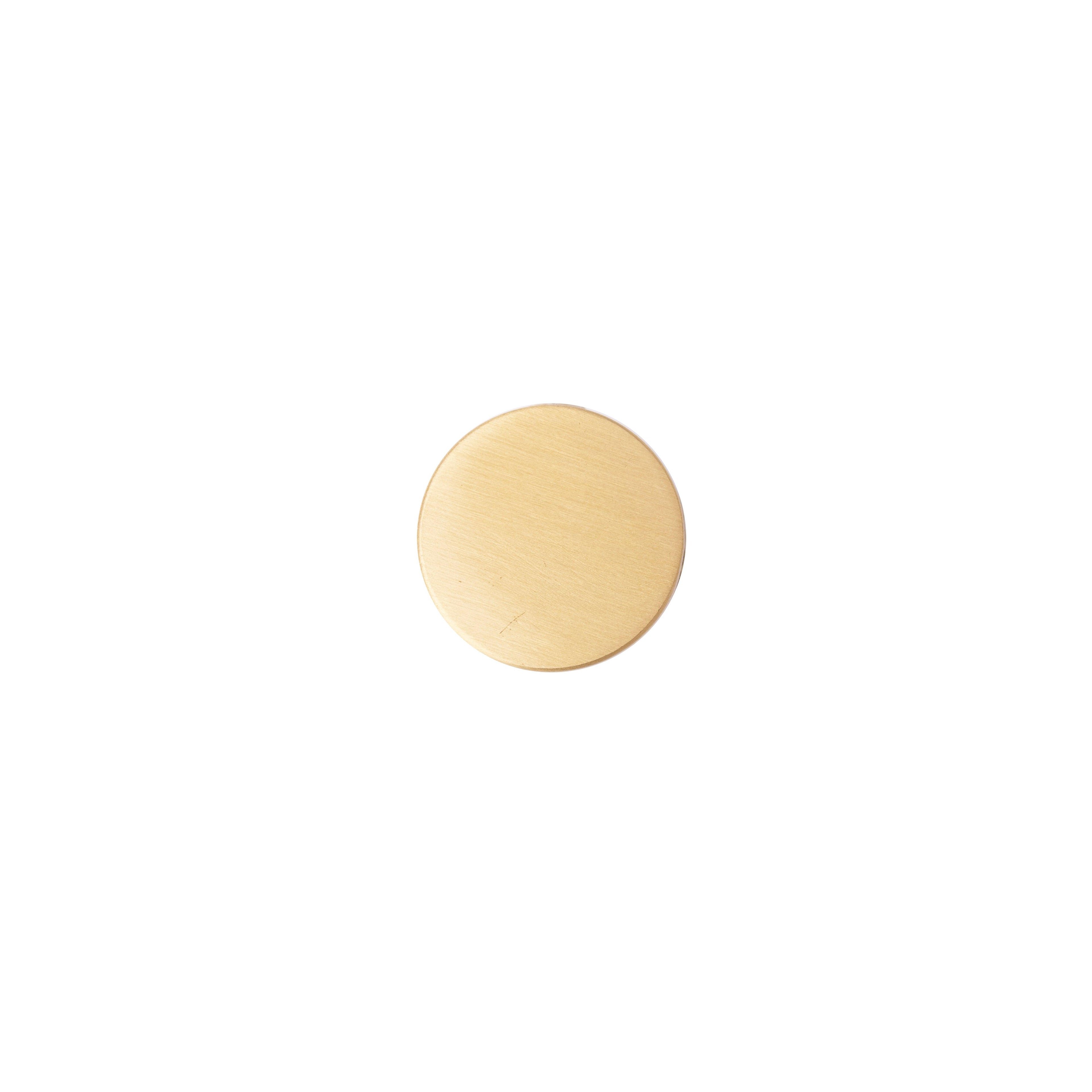 Tanner knob Knob 20mm / Black / Leather - M A N T A R A