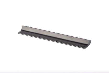 Mantara Tara handle AL-0015, black aluminum cabinet pull, L150mm CC128mm, brushed finish for kitchen drawers