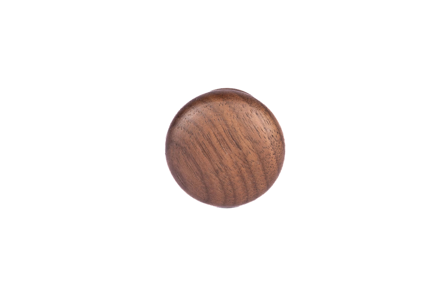 Mantara Tectona Knob W-0054 is a modern walnut wood knob with brushed finish, ideal for kitchen drawers, dresser drawers.