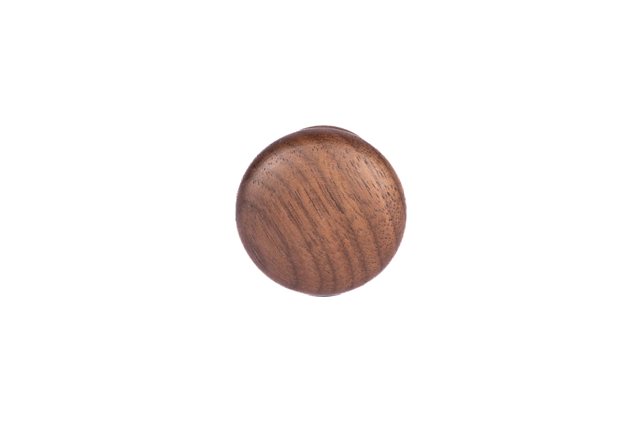 Mantara Tectona Knob W-0054 is a modern walnut wood knob with brushed finish, ideal for kitchen drawers, dresser drawers.