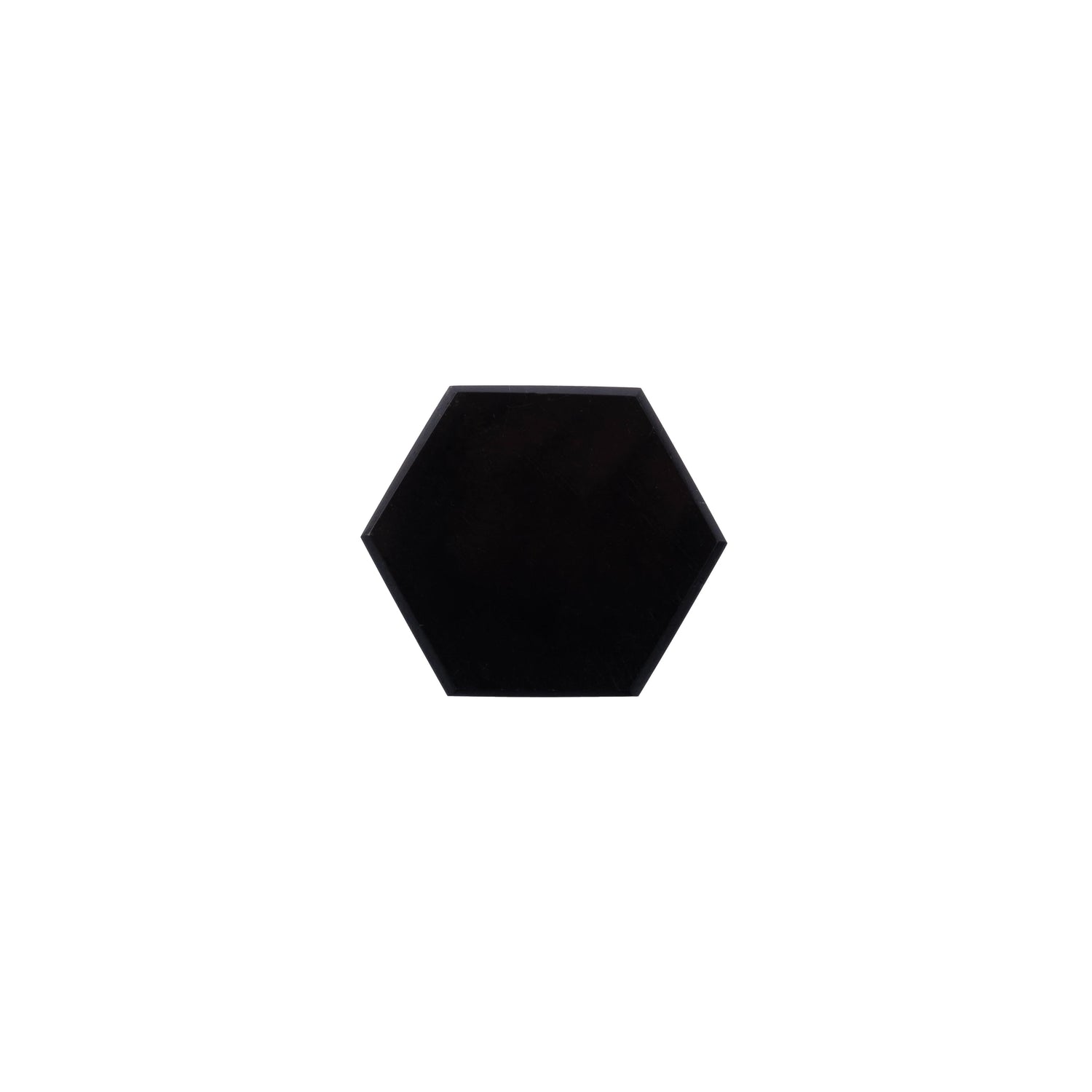 The Mantara M-0002 Tetris Knob is a modern marble and brass knob in black, perfect for doors, drawers, and cabinets.