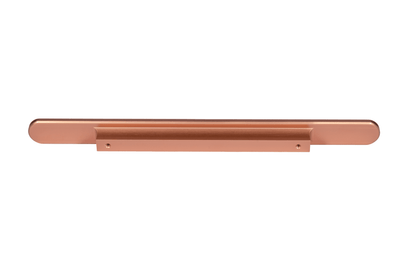 Thea handle AL-0010, gold aluminum, L300mm CC160mm, brushed finish, for wardrobes &amp; cabinets by Mantara