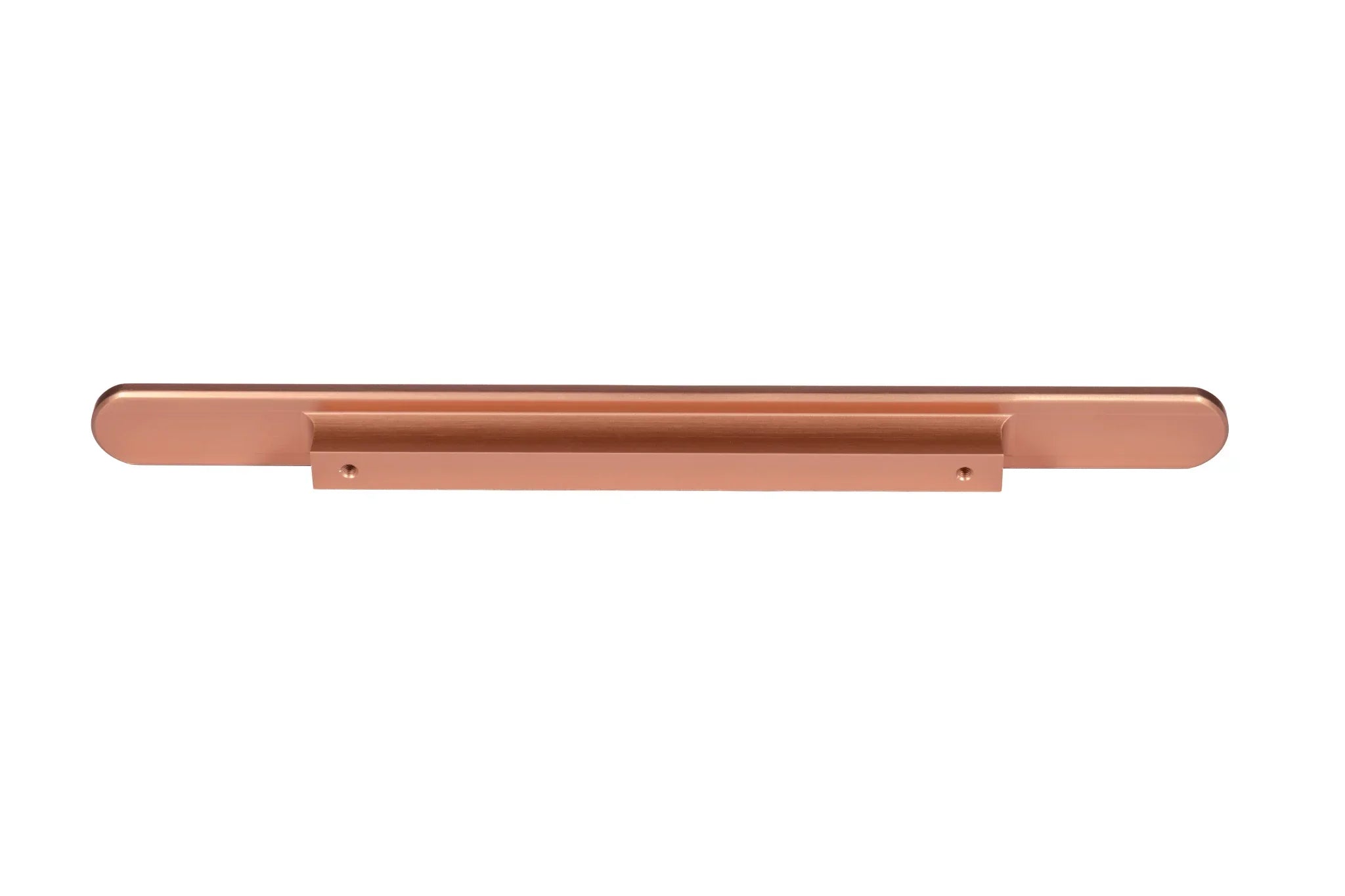 The Mantara AL-0010 Thea Handle is a modern aluminum handle in gold with a brushed finish, ideal for kitchens, cabinets, and drawers.