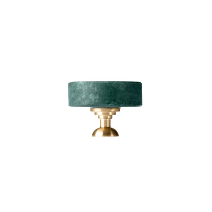 Theo Knob Knob 43mm / Green / Marble - M A N T A R A