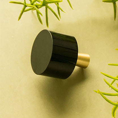 Twilight Crystal Knob Knob Dia30mm*H27mm / Black / Crystal - M A N T A R A