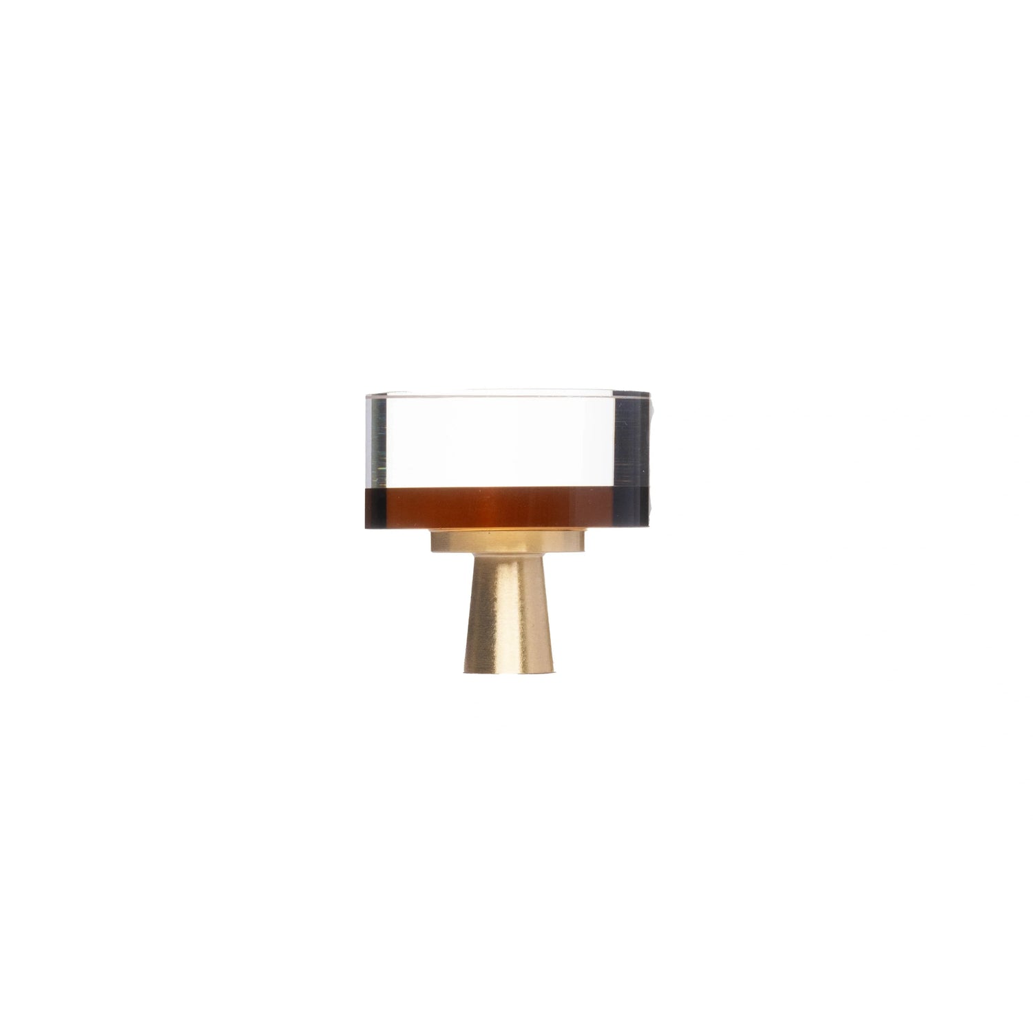 Decorative drawer knob, crystal + brass, champagne &amp; brass, Mantara, Twilight Crystal Knob, A-0002 - buy knobs, drawer knobs.