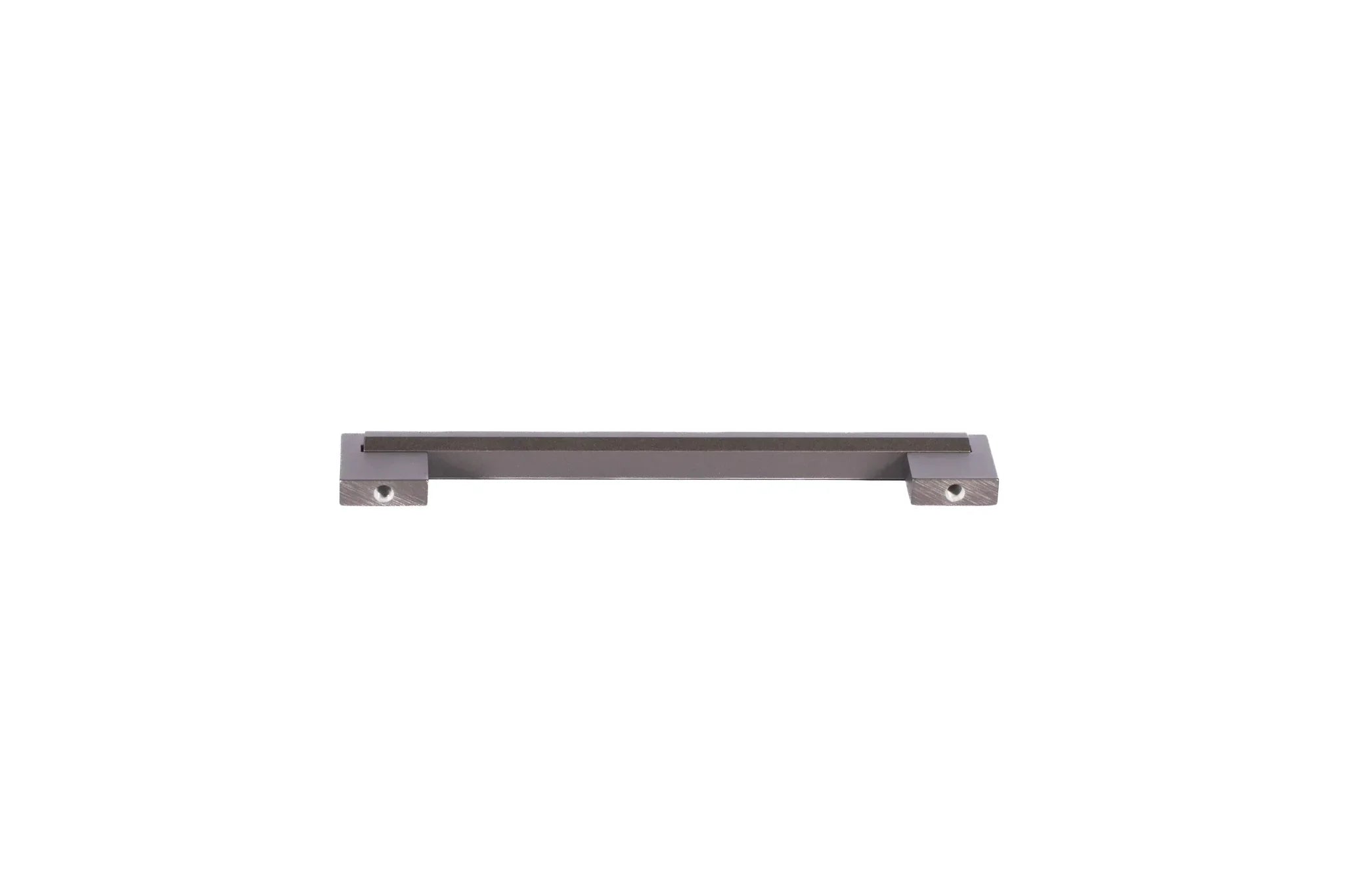 Mantara Velora Handle Z-0038 is a modern zinc handle in brushed black finish, ideal for kitchen and dresser drawers.