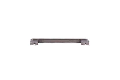 Mantara Velora Handle Z-0038 is a modern zinc handle in brushed black finish, ideal for kitchen and dresser drawers.