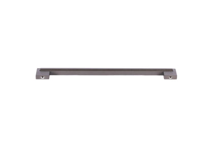 Mantara Velora Handle Z-0038 is a modern zinc handle in brushed black finish, ideal for kitchen and dresser drawers.