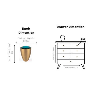 Mantara Verdura Knob SKU C-0025 is a modern crystal knob in green finish, ideal for kitchens, drawers, bedrooms, and bathrooms.