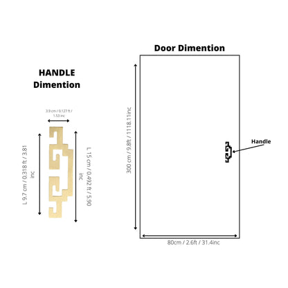 Yin Handle Handles 150mm / Gold / Brass - M A N T A R A