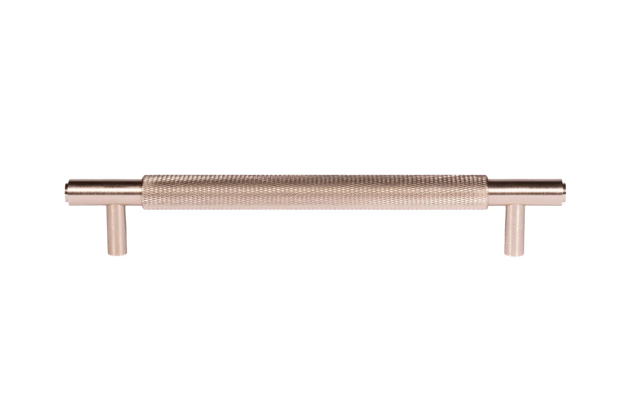 The Mantara AL-0020 Zorel Handle is a modern aluminum alloy handle in gold with a brushed finish, ideal for drawers and cabinets.