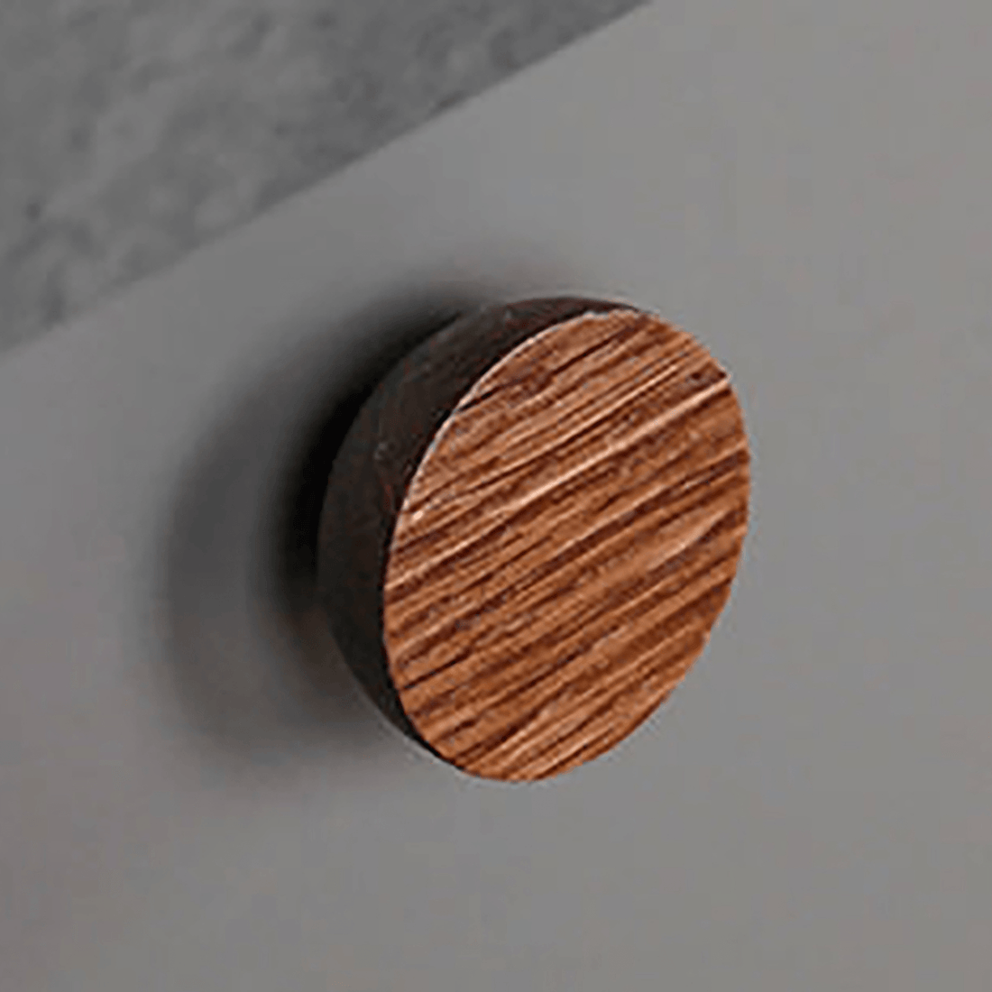 Lumber Knob Knob 18mm / Wood / Brown - M A N T A R A
