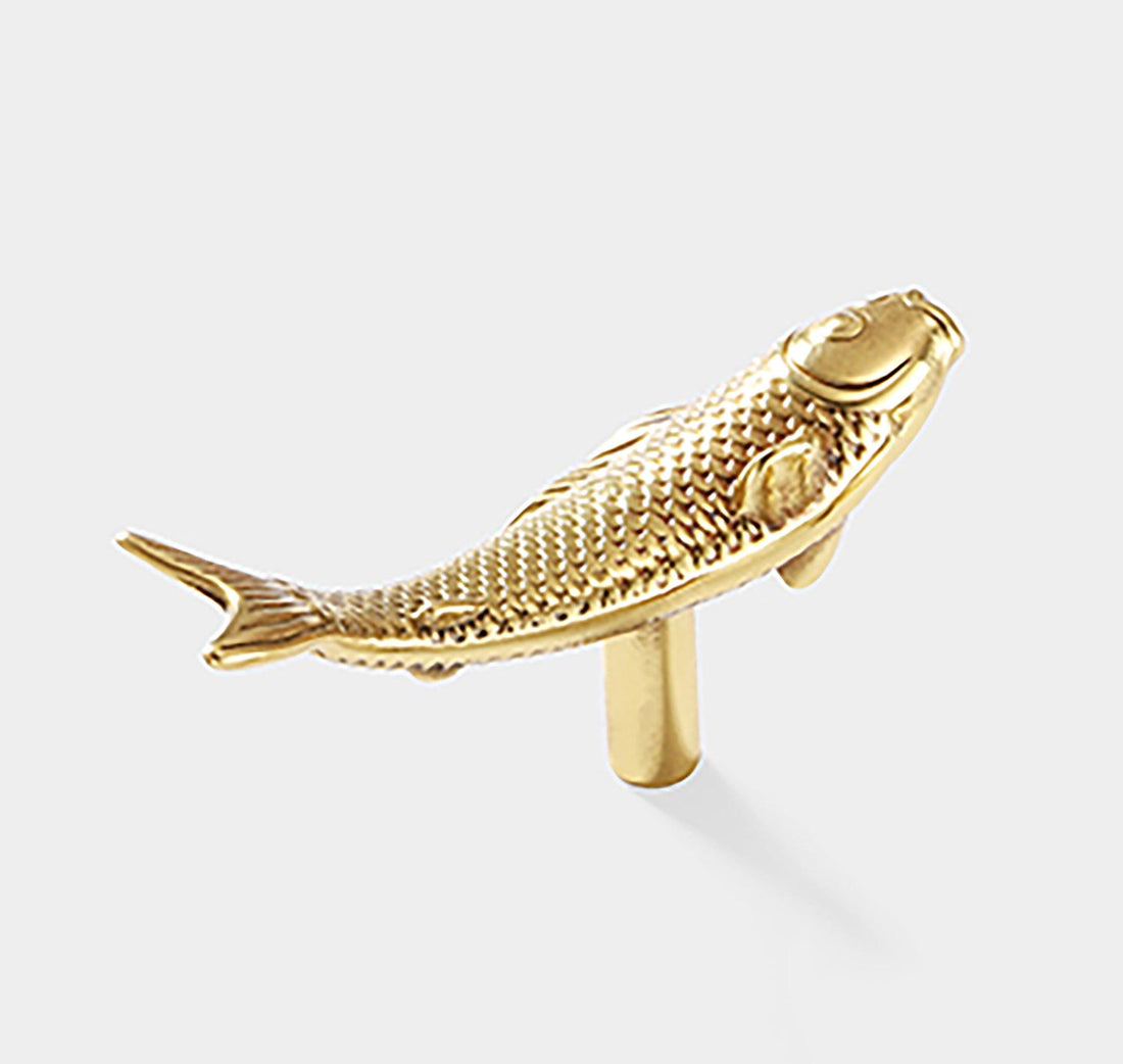 Pieces Knob Knob 72mm / Gold / Brass - M A N T A R A